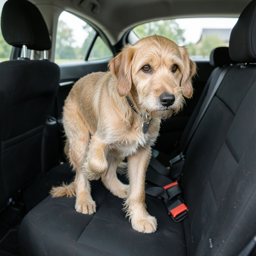 Unrestrained dogs in cars could cost drivers £5,000 fines